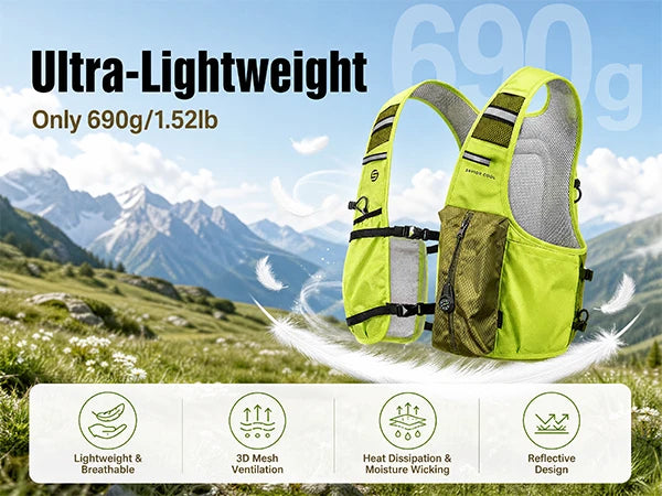 Outdoors Cooling Vest Tactical Cooling Vest AC Vest Constant-Temperature Summer Cooling Technology with Built-in Water Bladder