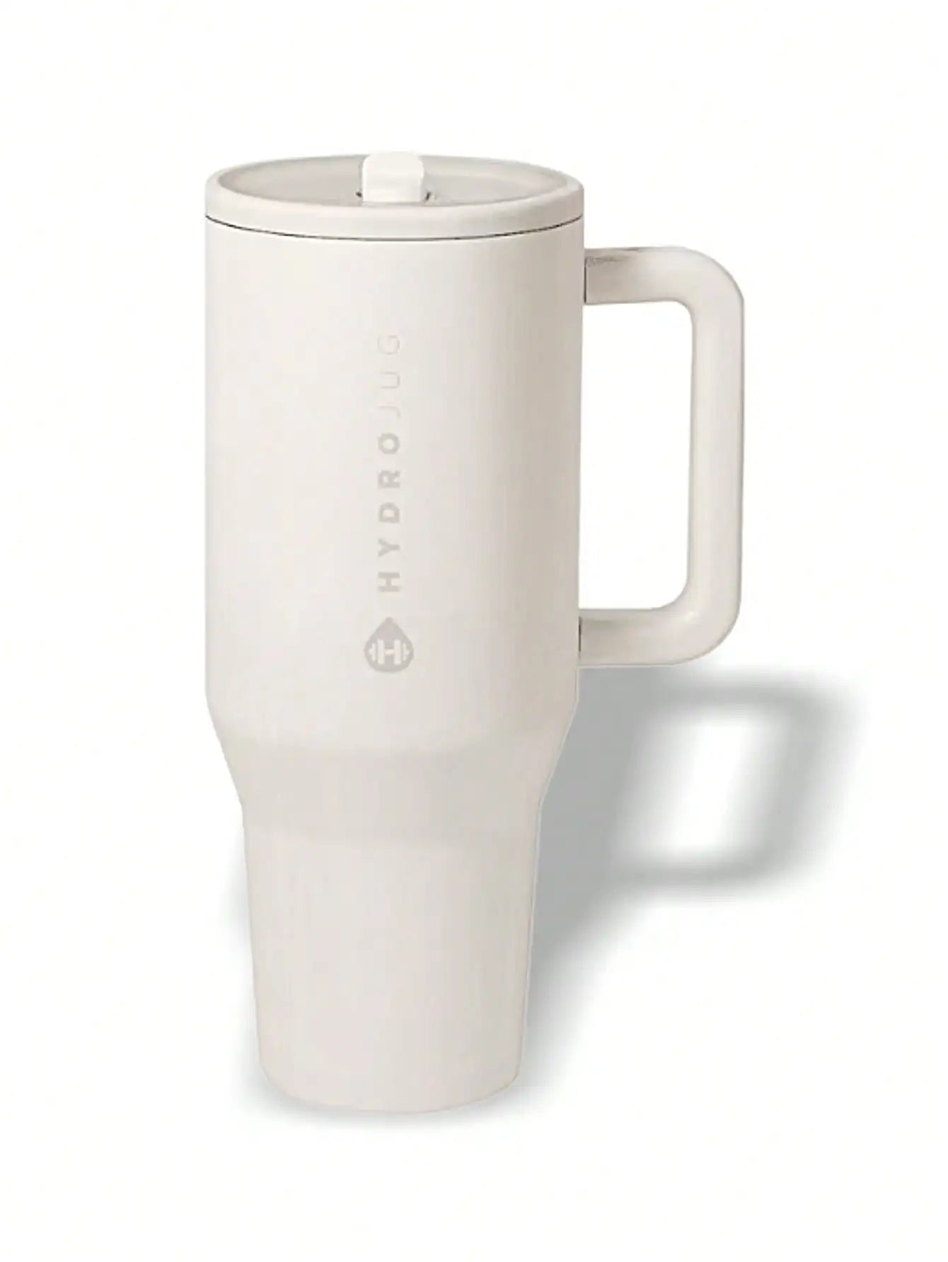 Sports Water Bottle 32oz Traveler Portable Warmth Leakproof Easy To Wash Solid Versatile Daily Unisex Beige  40oz Tumbler With Handle, 2-IN-1 Leak Proof Lid (Straw/Flip)