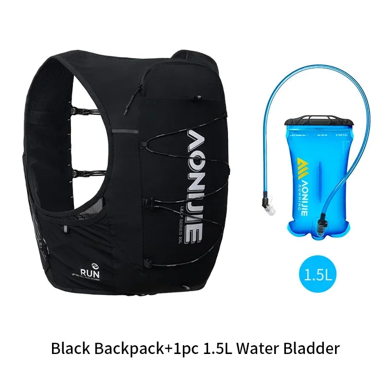 AONIJIE C9116 Hydration Pack 10L High Capacity Running Hydration Vest for Cross-Country, Hiking Mountaineering and Marathon